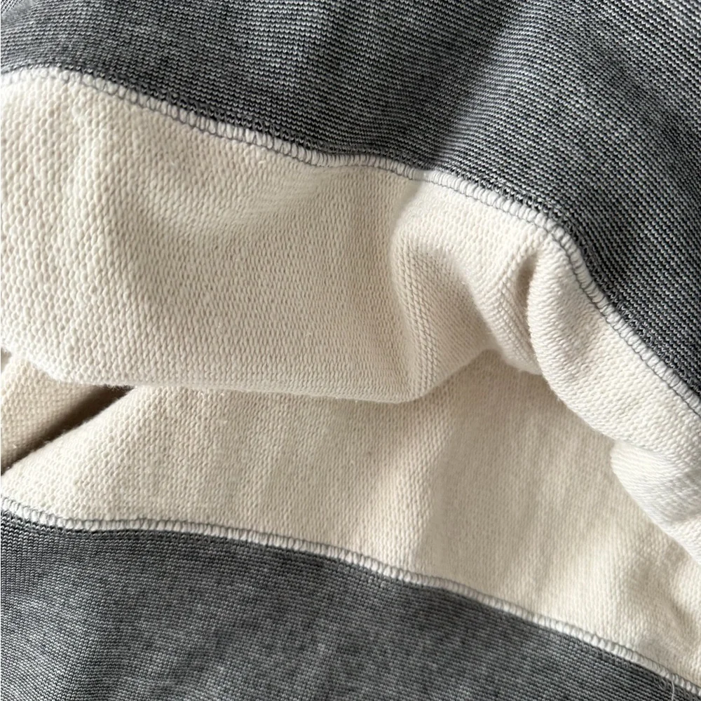Todd Snyder Cream and Gray Two-Tone Sweatshirt - Picture 14 of 14